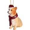 image:imageDesign Toscano Black Labrador Retriever Holiday Dog Christmas Tree OrnamentWelsh Corgi