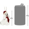 image:imageDesign Toscano Black Labrador Retriever Holiday Dog Christmas Tree OrnamentWhite Poodle