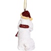 image:imageDesign Toscano Black Labrador Retriever Holiday Dog Christmas Tree OrnamentWhite Poodle