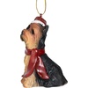 image:imageDesign Toscano Black Labrador Retriever Holiday Dog Christmas Tree OrnamentYorkie