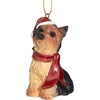 image:imageDesign Toscano Black Labrador Retriever Holiday Dog Christmas Tree OrnamentYorkie