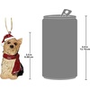 image:imageDesign Toscano Black Labrador Retriever Holiday Dog Christmas Tree OrnamentYorkie