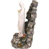 image:imageDesign Toscano Blessed Virgin Mary Religious Illuminated Garden Grotto Sculpture 19 Inch Resin Full Color Finish