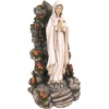 image:imageDesign Toscano Blessed Virgin Mary Religious Illuminated Garden Grotto Sculpture 19 Inch Resin Full Color Finish