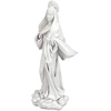 image:imageDesign Toscano Blessed Virgin Mary of Unconditional Love Religious Statue by artist Evelyn Myers Hartley 8 inch Medium WhiteVirgin Mary on Cloud Large
