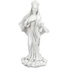 image:imageDesign Toscano Blessed Virgin Mary of Unconditional Love Religious Statue by artist Evelyn Myers Hartley 8 inch Medium WhiteVirgin Mary on Cloud Large