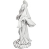 image:imageDesign Toscano Blessed Virgin Mary of Unconditional Love Religious Statue by artist Evelyn Myers Hartley 8 inch Medium WhiteVirgin Mary on Cloud Medium