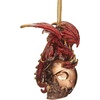image:imageDesign Toscano Blitzer the T Rex Dinosaur Christmas Tree Ornament 5 InchBlack Coal