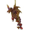 image:imageDesign Toscano Blitzer the T Rex Dinosaur Christmas Tree Ornament 5 InchCane and Abel