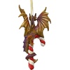 image:imageDesign Toscano Blitzer the T Rex Dinosaur Christmas Tree Ornament 5 InchCane and Abel