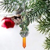 image:imageDesign Toscano Blitzer the T Rex Dinosaur Christmas Tree Ornament 5 InchCircles