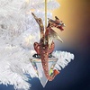 image:imageDesign Toscano Blitzer the T Rex Dinosaur Christmas Tree Ornament 5 InchDiamond Dragon