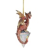 image:imageDesign Toscano Blitzer the T Rex Dinosaur Christmas Tree Ornament 5 InchDiamond Dragon