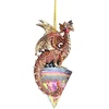 image:imageDesign Toscano Blitzer the T Rex Dinosaur Christmas Tree Ornament 5 InchDiamond Dragon