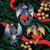 image:imageDesign Toscano Blitzer the T Rex Dinosaur Christmas Tree Ornament 5 InchDragons of Talbooth