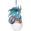 image:imageDesign Toscano Blitzer the T Rex Dinosaur Christmas Tree Ornament 5 InchFrost
