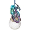 image:imageDesign Toscano Blitzer the T Rex Dinosaur Christmas Tree Ornament 5 InchFrost