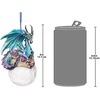 image:imageDesign Toscano Blitzer the T Rex Dinosaur Christmas Tree Ornament 5 InchFrost