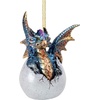 image:imageDesign Toscano Blitzer the T Rex Dinosaur Christmas Tree Ornament 5 InchHard Boiled