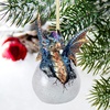 image:imageDesign Toscano Blitzer the T Rex Dinosaur Christmas Tree Ornament 5 InchHard Boiled