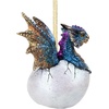 image:imageDesign Toscano Blitzer the T Rex Dinosaur Christmas Tree Ornament 5 InchHard Boiled
