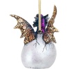 image:imageDesign Toscano Blitzer the T Rex Dinosaur Christmas Tree Ornament 5 InchHard Boiled