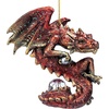 image:imageDesign Toscano Blitzer the T Rex Dinosaur Christmas Tree Ornament 5 InchLight Dragon