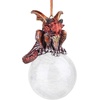 image:imageDesign Toscano Blitzer the T Rex Dinosaur Christmas Tree Ornament 5 InchPercher Dragon