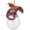 image:imageDesign Toscano Blitzer the T Rex Dinosaur Christmas Tree Ornament 5 InchPercher Dragon