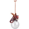 image:imageDesign Toscano Blitzer the T Rex Dinosaur Christmas Tree Ornament 5 InchPercher Dragon