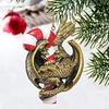 image:imageDesign Toscano Blitzer the T Rex Dinosaur Christmas Tree Ornament 5 InchSweet Tooth