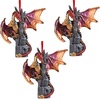 image:imageDesign Toscano Blitzer the T Rex Dinosaur Christmas Tree Ornament 5 InchZanzibar