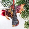 image:imageDesign Toscano Blitzer the T Rex Dinosaur Christmas Tree Ornament 5 InchZanzibar
