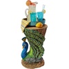 image:imageDesign Toscano British Decor Rex the Bachelor Bulldog Butler Side Table 27 Inch Full ColorProvocative Peacock