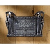 image:imageDesign Toscano CL6290 Life After Death No Trespassing Wall Sculpture Multicolored 1200 x 150