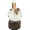 image:imageDesign Toscano Coastal Decor Oceans Perch Pelicans Garden Bird Statue 9 Inch Wide 24 Inch Tall Cast Stone Resin Full Color FinishDock of the Bay