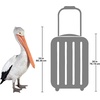 image:imageDesign Toscano Coastal Decor Oceans Perch Pelicans Garden Bird Statue 9 Inch Wide 24 Inch Tall Cast Stone Resin Full Color FinishGiant White