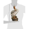 image:imageDesign Toscano Coastal Decor Oceans Perch Pelicans Garden Bird Statue 9 Inch Wide 24 Inch Tall Cast Stone Resin Full Color FinishPier 51