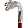 image:imageDesign Toscano Cobra Pewter Walking StickAsian Dragon Pewter Handle and Hardwood Cane