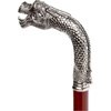image:imageDesign Toscano Cobra Pewter Walking StickAsian Dragon Pewter Handle and Hardwood Cane