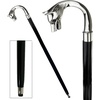 image:imageDesign Toscano Cobra Pewter Walking StickMajestic Wolf Solid Hardwood Walking Stick