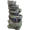 image:imageDesign Toscano Columbia Falls Illuminated Garden FountainBreakneck Fall Illuminated Fountain