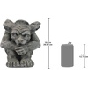 image:imageDesign Toscano Column of Maenads Women IndoorOutdoor Sculptural Display Pedestal Plant Stand 28 inches tall Cast Stone Resin Antique Stone FinishCL0883 Emmett The Gargoyle Gothic Decor Statue