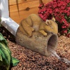 image:imageDesign Toscano Crash THE Squirrel RAIN GutterJolly the Squirrel