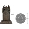 image:imageDesign Toscano DB160282 The Vampire Demon Halloween Tombstone Gothic Decor Garden Graveyard Statue 22 Inch GreystoneTwin