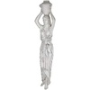 image:imageDesign Toscano Dione the Divine Greek Water Woman IndoorOutdoor Garden Statue Grande 38 inches tall Cast Stone Resin Antique Stone FinishAntique Stone