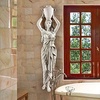 image:imageDesign Toscano Dione the Divine Greek Water Woman IndoorOutdoor Garden Statue Grande 38 inches tall Cast Stone Resin Antique Stone FinishAntique Stone