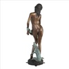 image:imageDesign Toscano Dione the Divine Greek Water Woman IndoorOutdoor Garden Statue Grande 38 inches tall Cast Stone Resin Antique Stone FinishHeirloom Cast Bronze  Green Bronze Finish