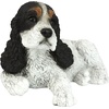 image:imageDesign Toscano EU1071 Winston the British Bulldog Dog Garden Statue 11 Inch Polyresin Full ColorBlack  White Cocker Spaniel Puppy