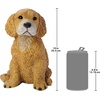 image:imageDesign Toscano EU1071 Winston the British Bulldog Dog Garden Statue 11 Inch Polyresin Full ColorGolden Retriever